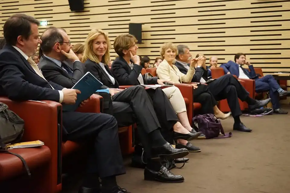 Pascale Richard at the Assembly of French Citizens Abroad